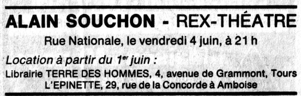 1982.05.29-NR.4ADa-1024x327 Alain Souchon (04/06/82) Annulé