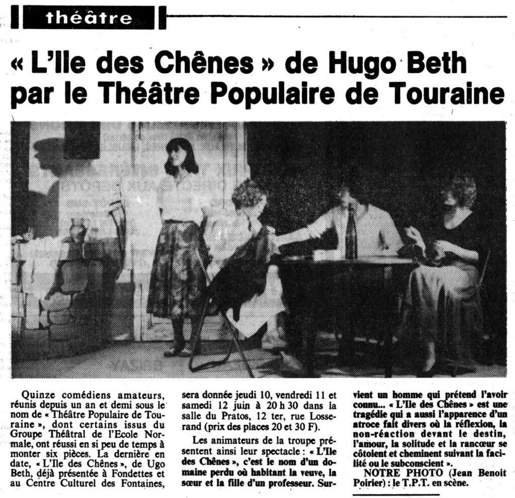 1982.06.07-NRCO.4ADb-1024x991 Théâtre Populaire de Touraine "L’Île des Chèvres" (10 au 12/06/82)
