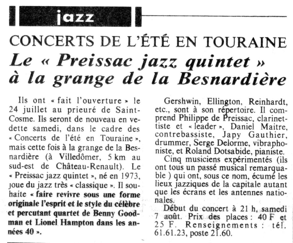 1982.08.06-NRCO.5ADPRE000065-1024x849 Preissac Jazz Quintet (07/08/82)