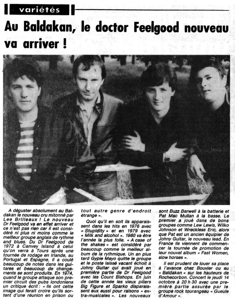 1982.10.11-NRCO.4ADa-799x1024 Dr Feelgood, Gueule d’Amour (14/10/82)