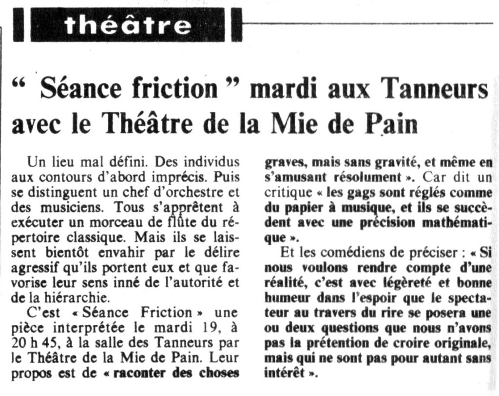1982.10.16-NRCO.4ADa-1024x812 Théâtre de la Mie de Pain (19/10/82)