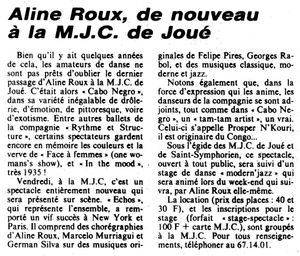 1982.11.25-NRCO.4ADb-1024x876 Aline Roux "Echos" (26/11/82)