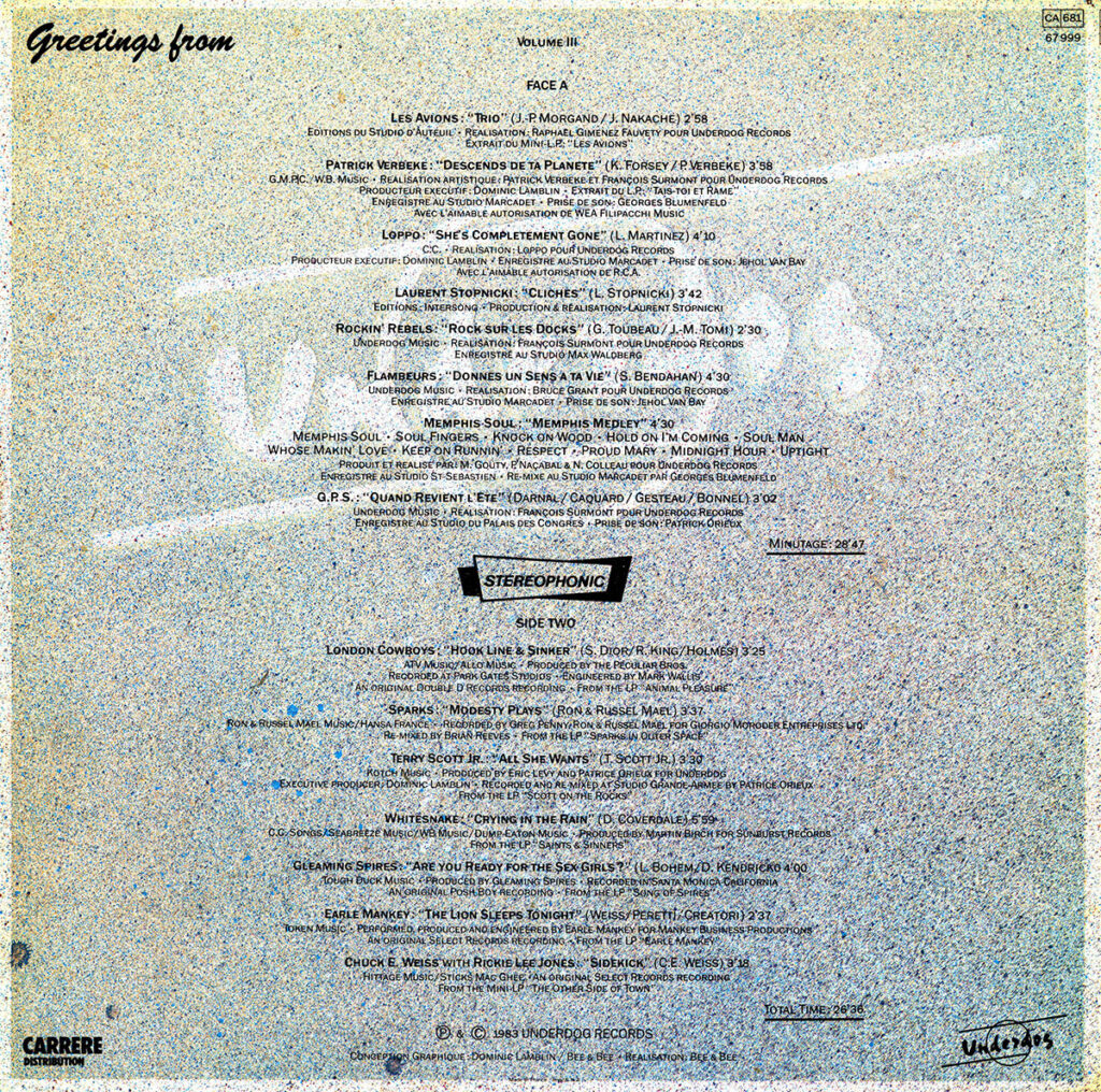 1983-Greetings-From-Underdog-Volume-III-Bruno-BoussardDI02-1024x1016 Greetings From Underdog Volume III