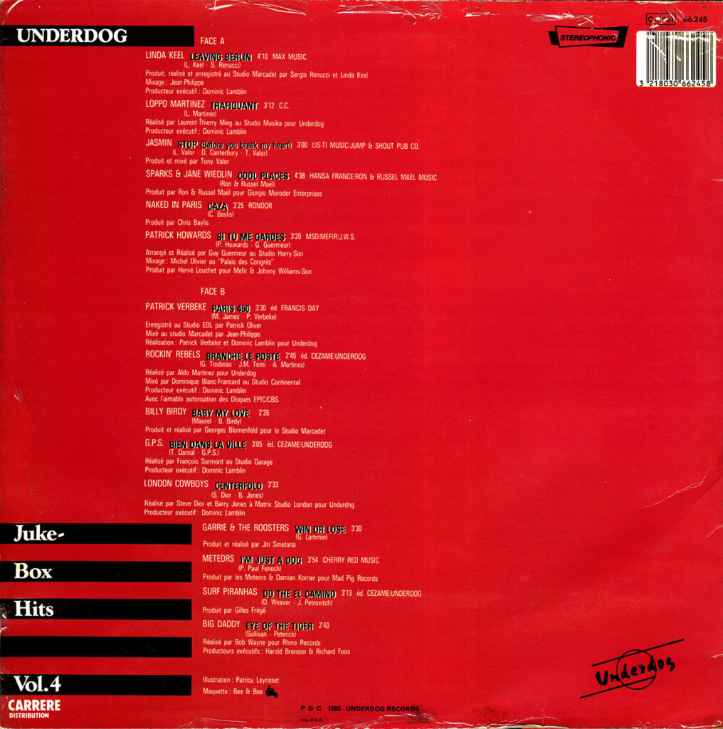 1985-Juke-Box-Hits-Vol.-4-Bruno-BoussardDI02-1016x1024 "Juke-Box Hits Vol. 4"
