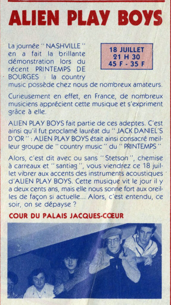 1987.07.17-BourgesV2BergeracPRb-574x1024 "Ballades à Bourges" Alien Play Boys (18/07/87)