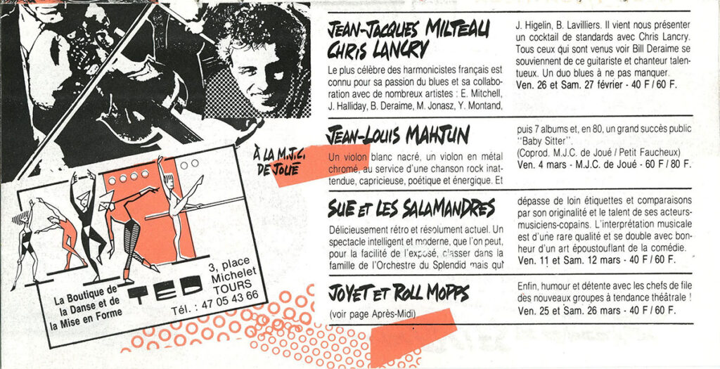 1988.01-Petit-Faucheux.9Petit-FaucheuxPR-1024x525 Jean-Jacques Milteau et Chris Lancry (26 et 27/02/88)