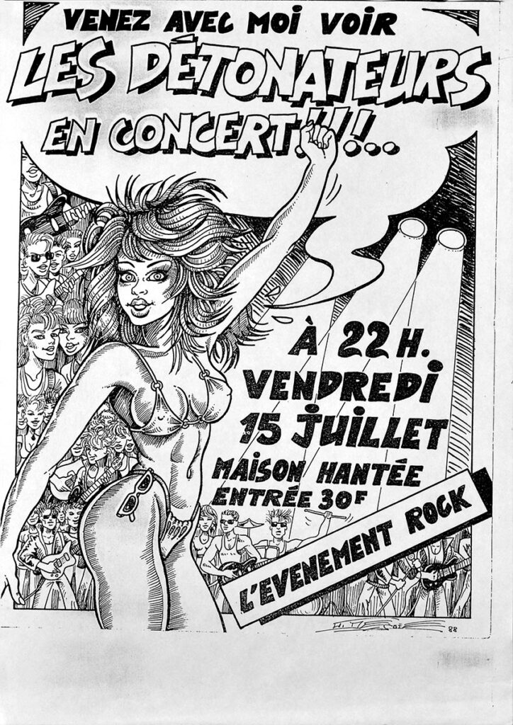 1988.07.15-Detonateurs-Affiche-A3-photocopiee-Disagree-Copie-724x1024 Les Détonateurs (15/07/88)
