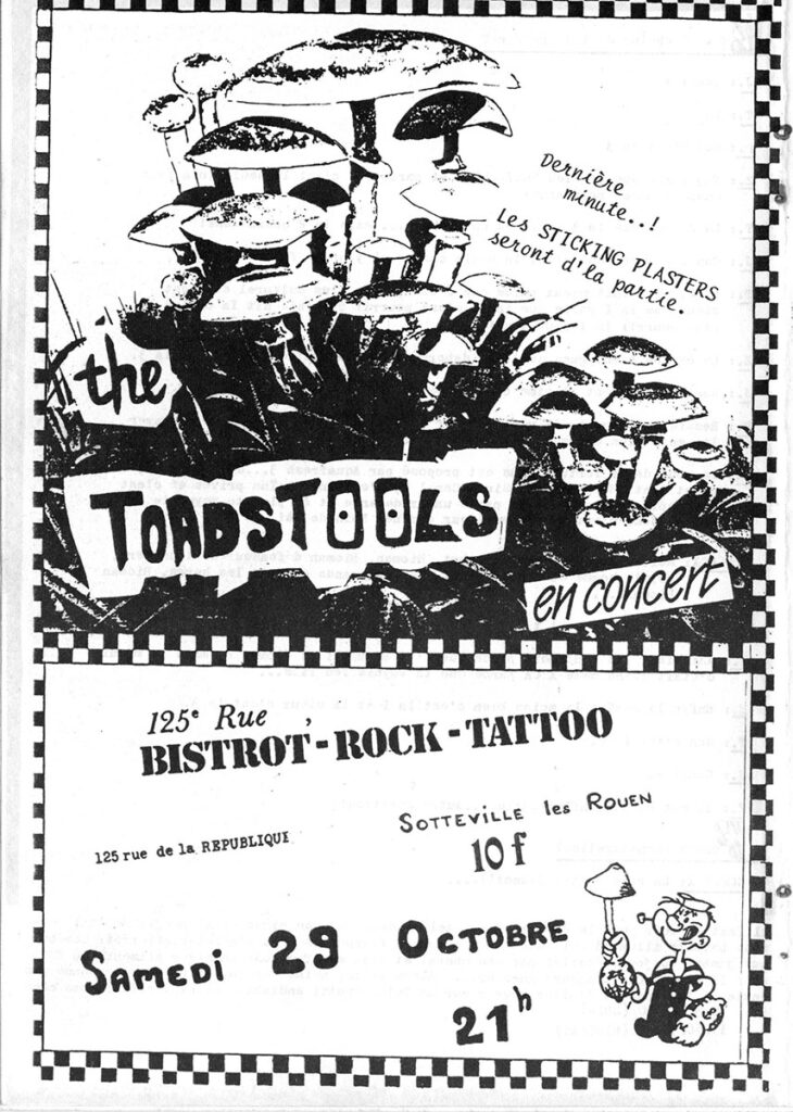 1986-Tweed-TweedDO28-730x1024 Sticking Plasters, the Toadstools (29/10/88)