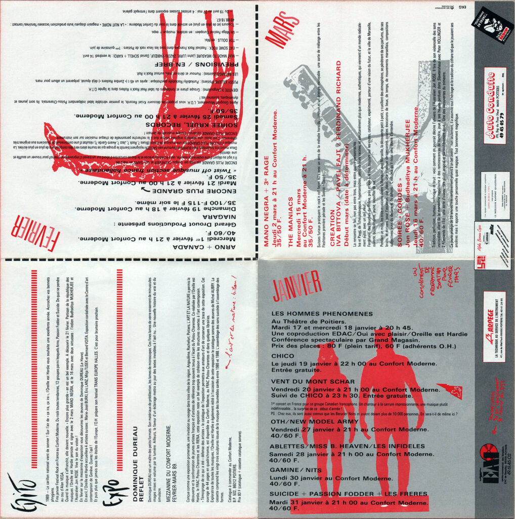 1989.01.19-Doc01v-Oreille-est-Hardie-1018x1024 Programme : Confort Moderne (janvier-mars 1989)