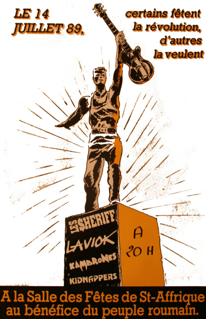 1989.07.14-TULAVIOK-STAFFRIQUE-663x1024 Les Shériff, Laviok, Kambrones, Kidnappers (14/07/89)
