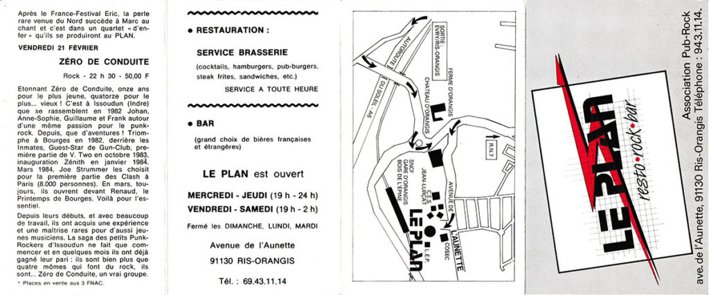 1986.01.30-Flyer01v-Rose-1024x426 Zéro de Conduite (21/02/86)