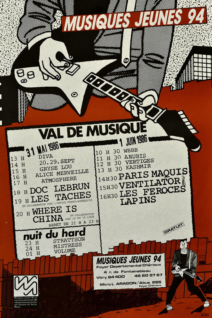 1986.05.31-Affiche01-412-606-imprimee-Olivier-Peters-Copie-683x1024 "Musiques jeunes 94" (01/06/86)