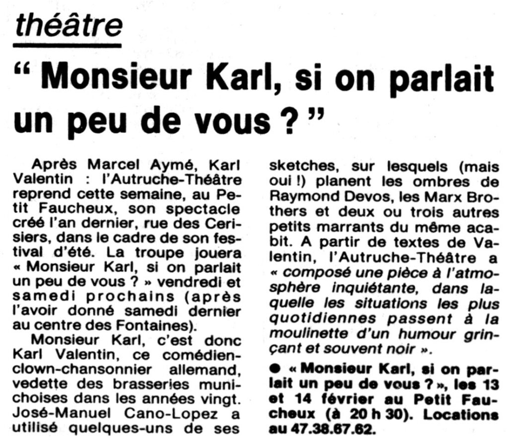 1987.02.10-NRCO.3ADPREb-1024x896 Autruche Théâtre (13 et 14/02/1987)