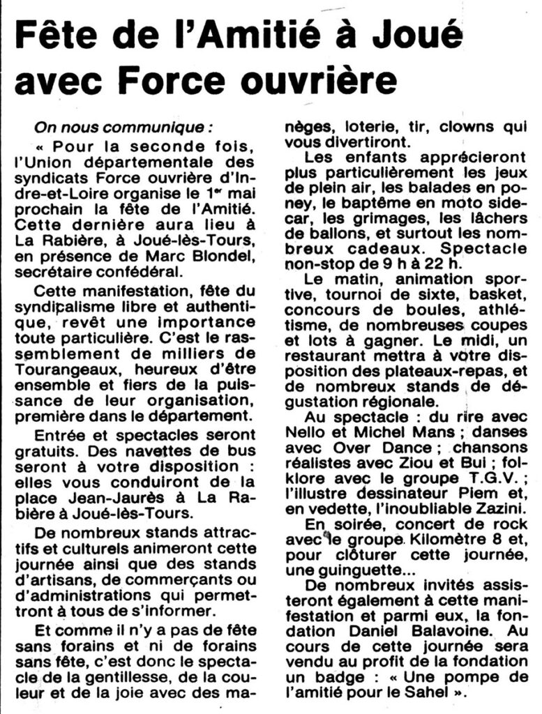 1987.04.28-NRCO.2ADPREa-777x1024 "Fête de l’Amitié" (01/05/87)