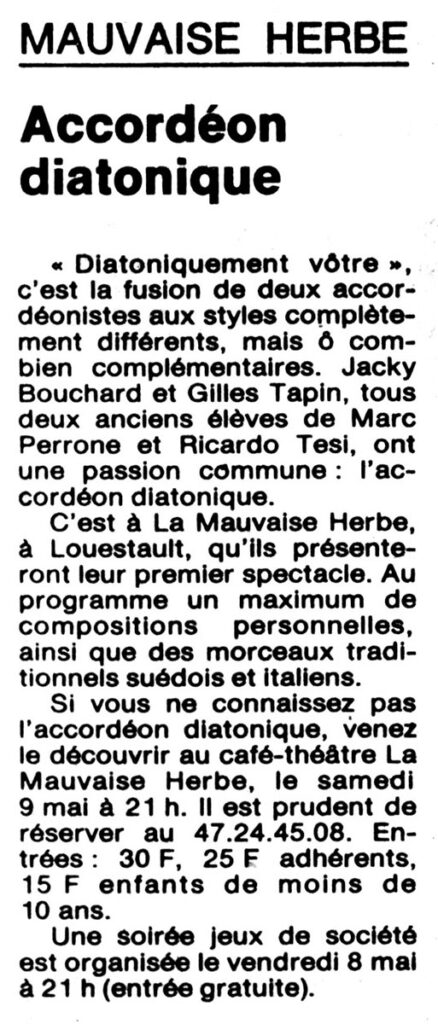 1987.05.07-NRCO.10ADPREb-438x1024 Jacky Bouchard, Gilles Tapin (09/05/87)
