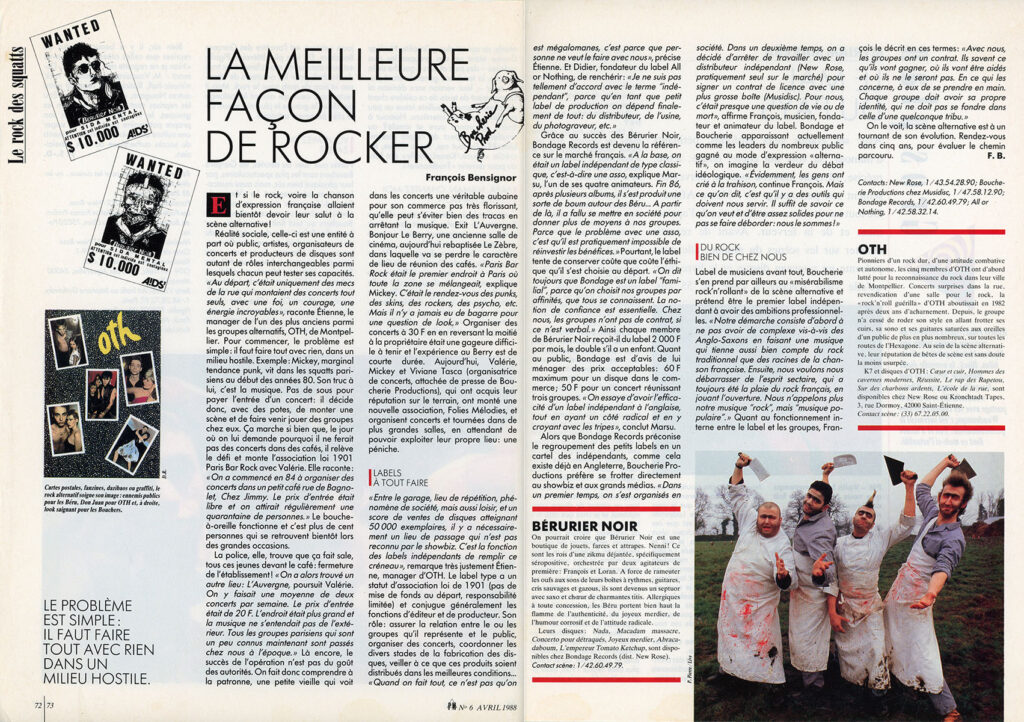 1988.04-Parole-et-Musique-6-Yves-LecarpentierPRE72-1024x722 Pillage : Le rock des squatts (04/88)