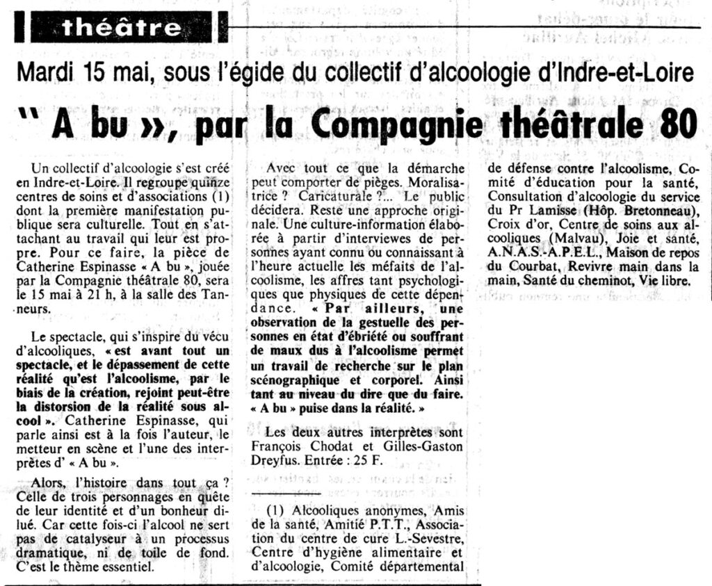1984.05.11-NRCO.4ADPRE000597-1024x843 Compagnie théâtrale 80 "A bu" (15/05/84)