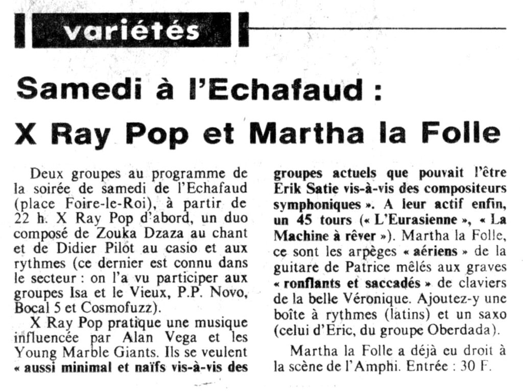 1984.06.15-NRCO.5ADPRE000670-1024x766 X Ray Pop, Martha la Folle (16/06/84)