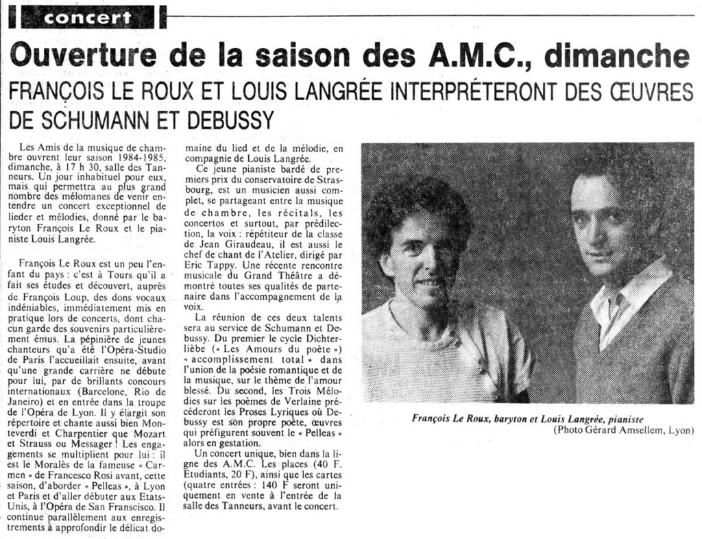 1984.10.10-NRCO.5ADa-1024x786 François Le Roux, Louis Langrée (14/10/84)