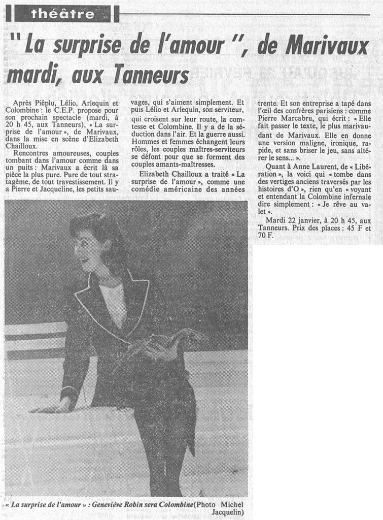 1985.01.19-NRCO.4ADPREa-755x1024 "La surprise de l’amour" (22/01/85)