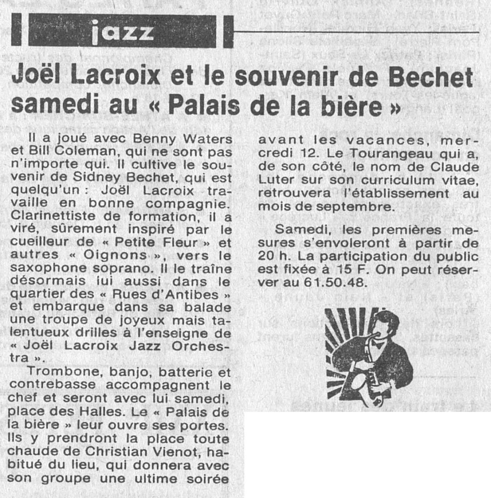 1985.06.08-NRCO.6ADPREb-1009x1024 Joël Lacroix Jazz Orchestra (08/06/85)