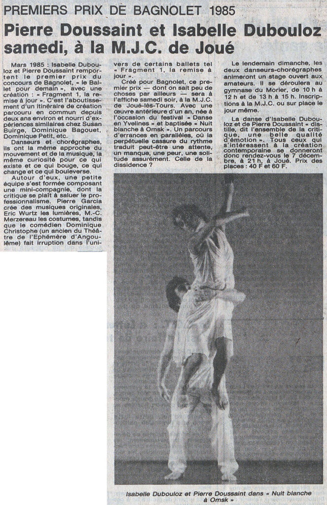 1985.12.05-NRCO.4ADPREa-663x1024 Isabelle Dubouloz, Pierre Doussaint (07/12/85)