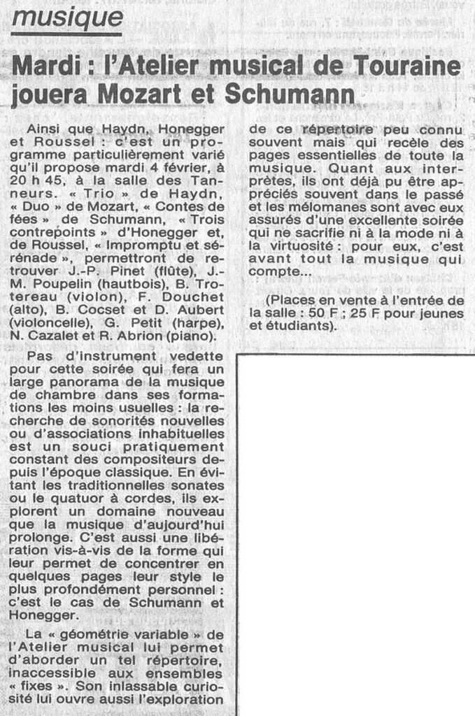 1986.02.01-NRCO.5ADPREb-679x1024 Atelier Musical de Touraine (04/02/86) REPORTE