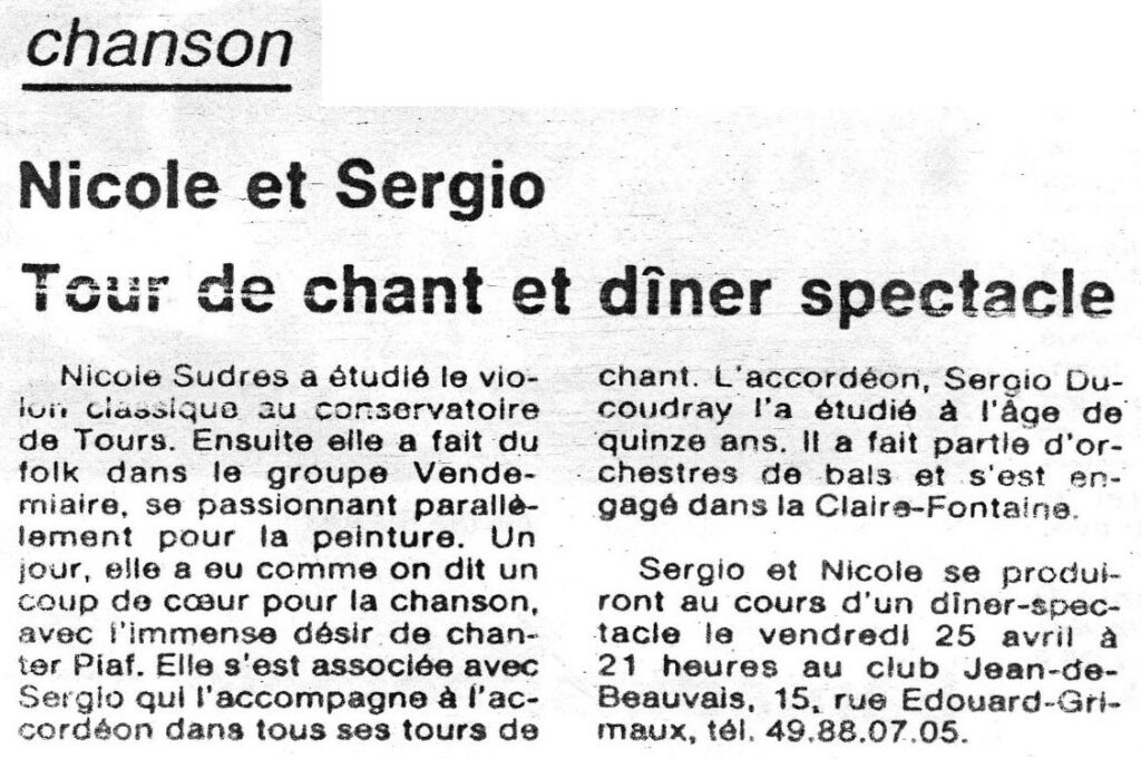 1986.04.22-Presse01-Ptit-Paume014-Copie-1024x681 Nicole Sudres, Sergio Doudray (25/04/86)