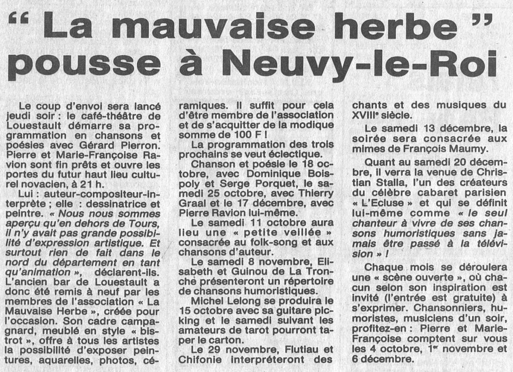 1986.10.01-NRCO.7ADPREd-1024x743 Gérard Pierron, Marie-Françoise Ravion