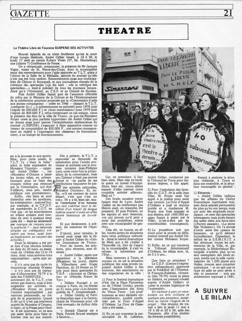 1978.05.13-Gazette-Tours-n18-MureauPRE21-772x1024  Théâtre Libre de Touraine