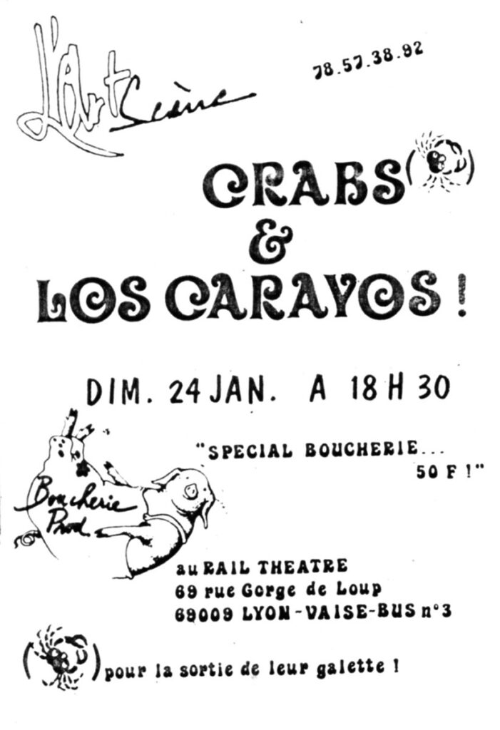 1988.01.24-Max-WellFL-701x1024 Crabs !, Los Carayos (24/01/88)
