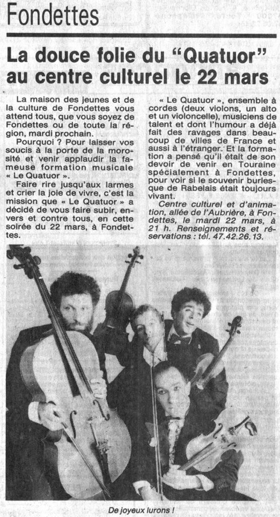 1988.03.16-NRCO.9ADPRE-556x1024 Le Quatuor (22/03/88)