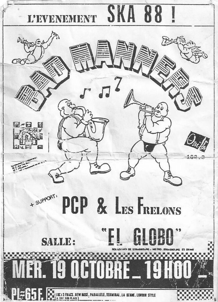 1988.10.19-Max-WellFL-739x1024 Bad Manners, PCP, Les Frelons (19/10/88)