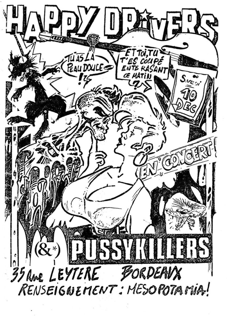 1988.12.10-Laurent-SoonFL-736x1024 Happy Drivers, Pussykillers (10/12/88)