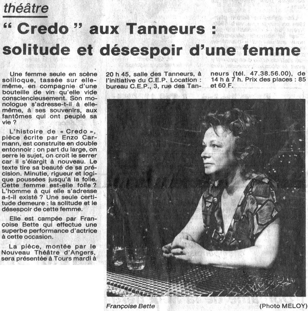 1988.04.16-NRCO.5ADPRE-2c-1016x1024 Nouveau Théâtre d’Angers "Crédo" (19/04/88)