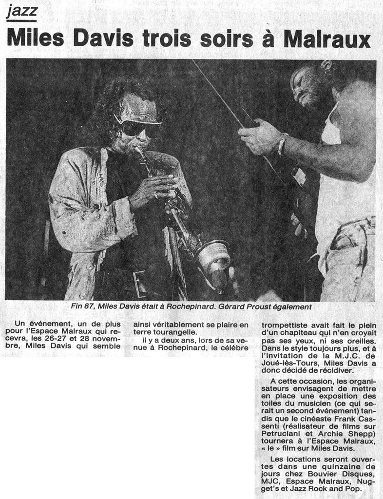 1989.09.08-NRCO.6ADPREa-786x1024 Miles Davis (26 au 28/11/89) ANNULE