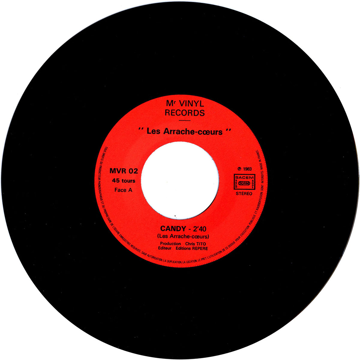 Arrache-Coeurs-EP-Candy-MinoDI03 Arrache-Coeurs "Les feuilles blanches"
