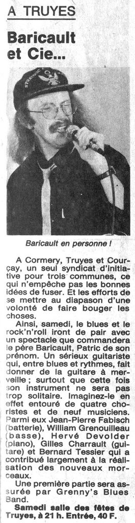 1988.05.25-NRCO.5ADPREa-265x1024 Patrick Baricault, Grenny’s Blues Band (28/05/88)