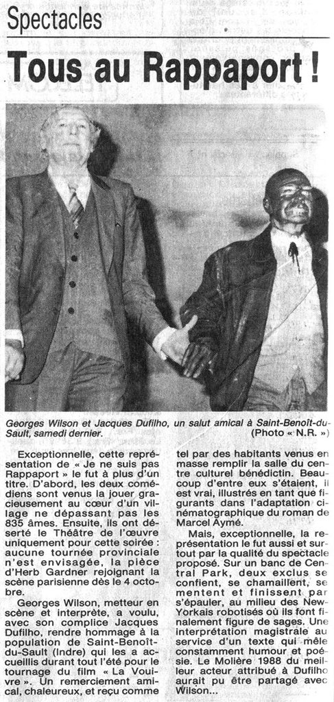 1988.09.27-NRCO.MADPREa-487x1024 Georges Wilson, Jacques Dufilho "Je ne suis pas Rappaport" (24/09/88)