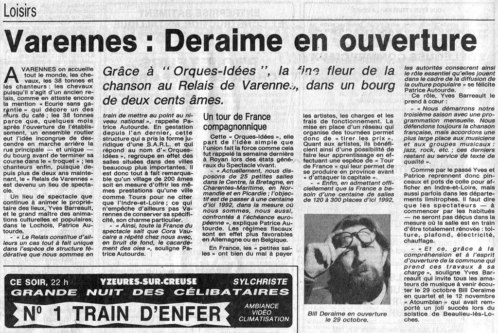 1988.10.08-NRCO.11ADPRE-1024x684 Bill Deraime (29/10/88)