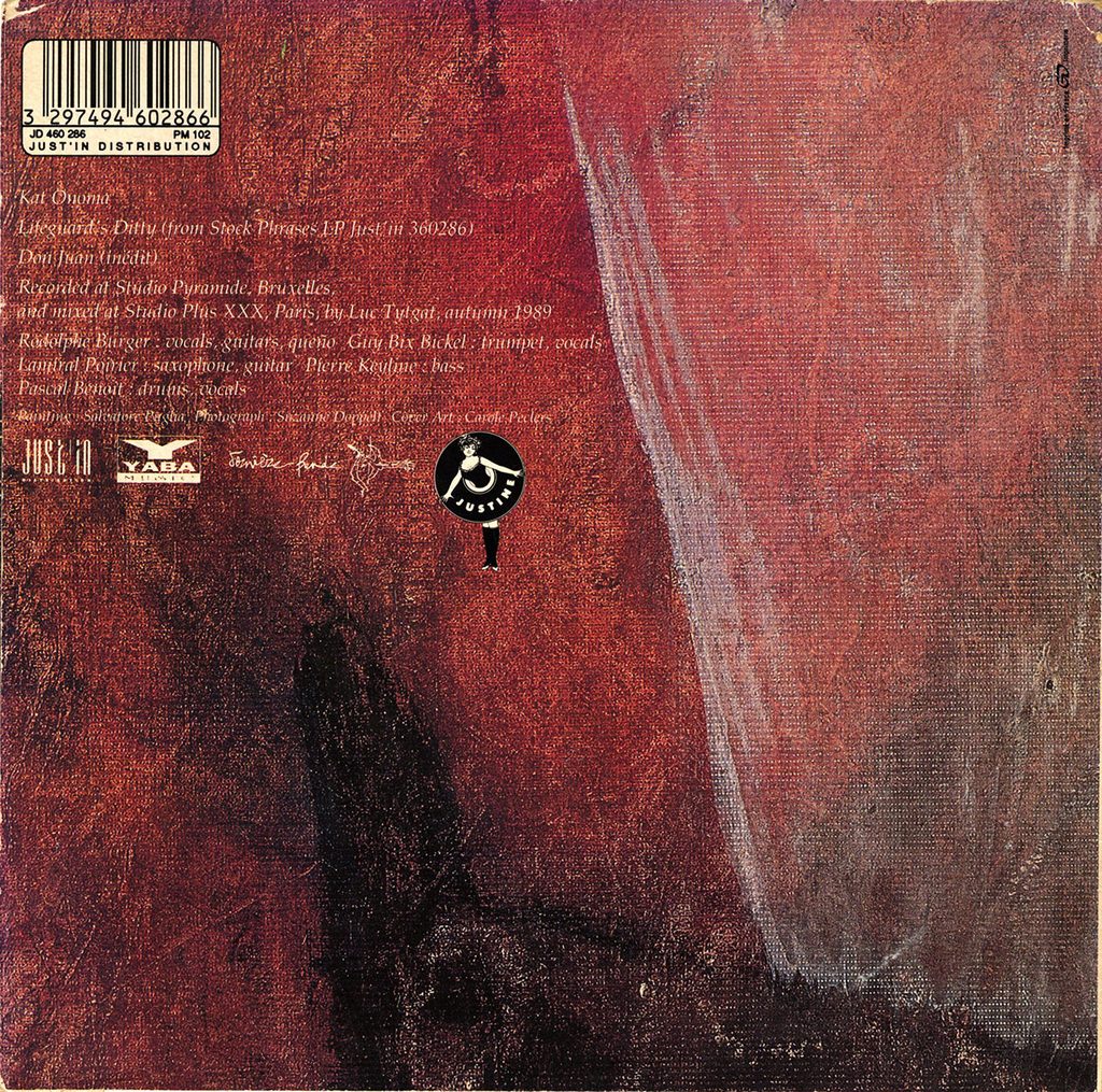 1989-Kat-Onoma-Lifeguard-EuthanasieDI494-1024x1015 Kat Onoma "Lifeguard’s Ditty"